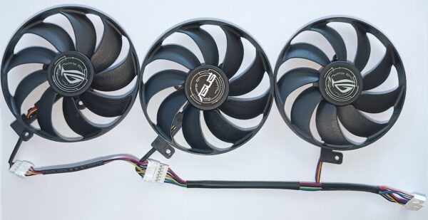88mm Asus EVO Strix Fan Set GTX16 RTX20 RX5600 RX5700