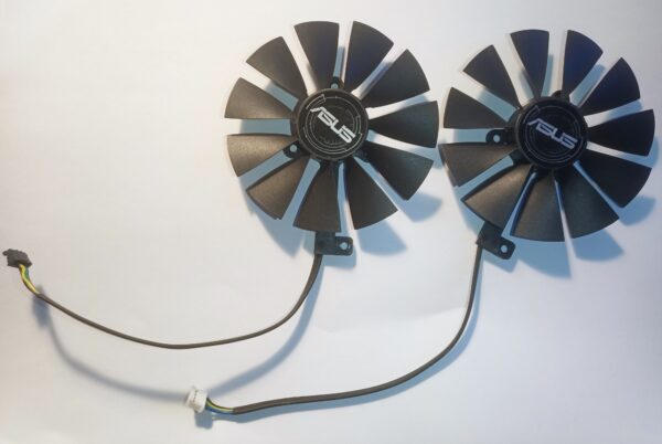 87mm Asus Dual RTX 20 Series Fan Set