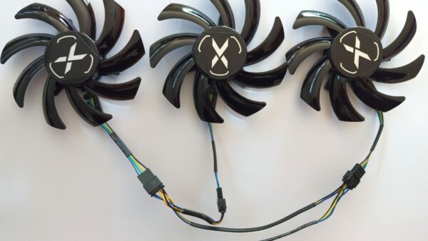 82mm XFX RX 6700 SWFT 309 Fan Set