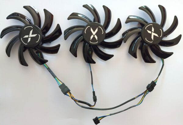 82mm XFX RX 6700 SWFT 309 Fan Set