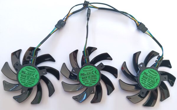 82mm XFX RX 6700 SWFT 309 Fan Set - Image 2