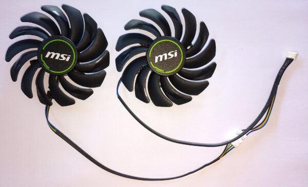 87mm MSI RTX20 Ventus GP Fan Set