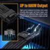 EZDIY 12VHPWR 600W PCI-E 5.0 to 4X8PIN GPU Cable - Image 6