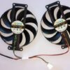 87mm Asus GTX16 and RTX20 Dual MINI Fan Set - Image 2