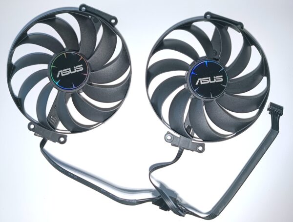 95mm Asus Dual RX66 Series Fan Set