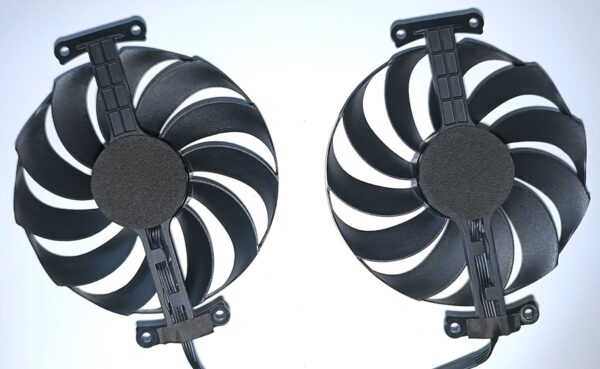 95mm Asus Dual RX66 Series Fan Set - Image 2