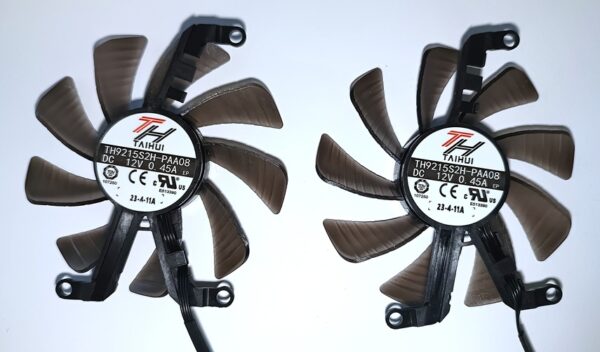 85mm Galax RTX3060 Replacement Fan Set - Image 2