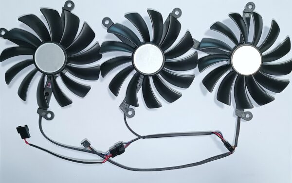 95mm XFX Speedster MERC 310 RX7900XT and RX7900XTX Fan Set