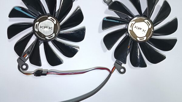 95mm XFX RX5700 / RX5700XT THICC II Fan Set