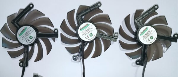 86mm INNO3D RTX3080 / RTX3080Ti / RTX3090 iChill X3/4 Fan Set - Image 2